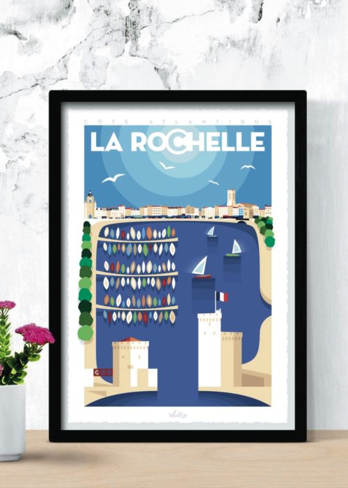 Affiche La Rochelle 3 en situation
